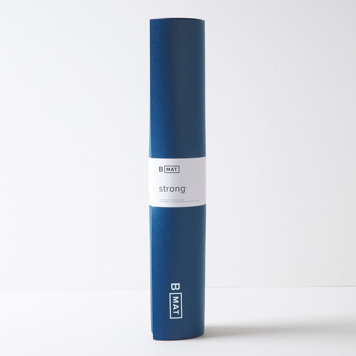 B Yoga - Strong 6mm yoga mat in Deep Blue colour