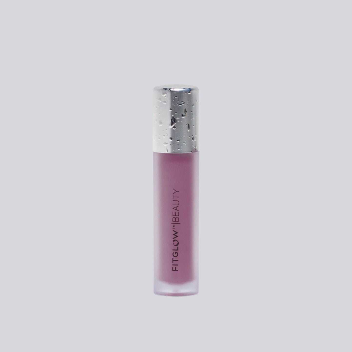 FitGlow Lip Serum - Dahlia - plum mauve colour with white background