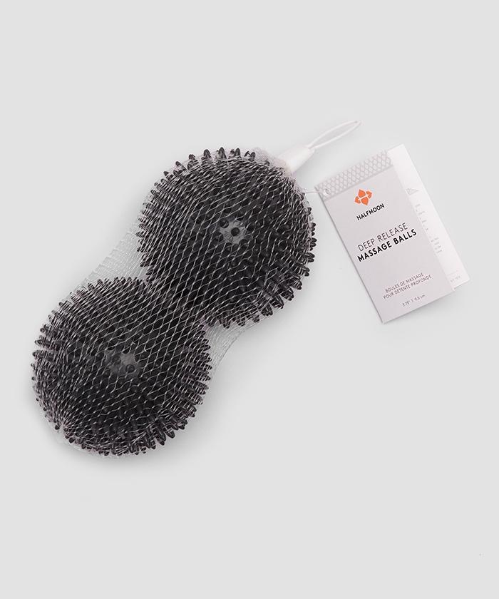 Set of two - fascial massage balls (charcoal)