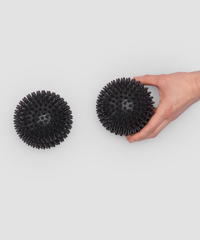 Set of two - fascial massage balls (charcoal)