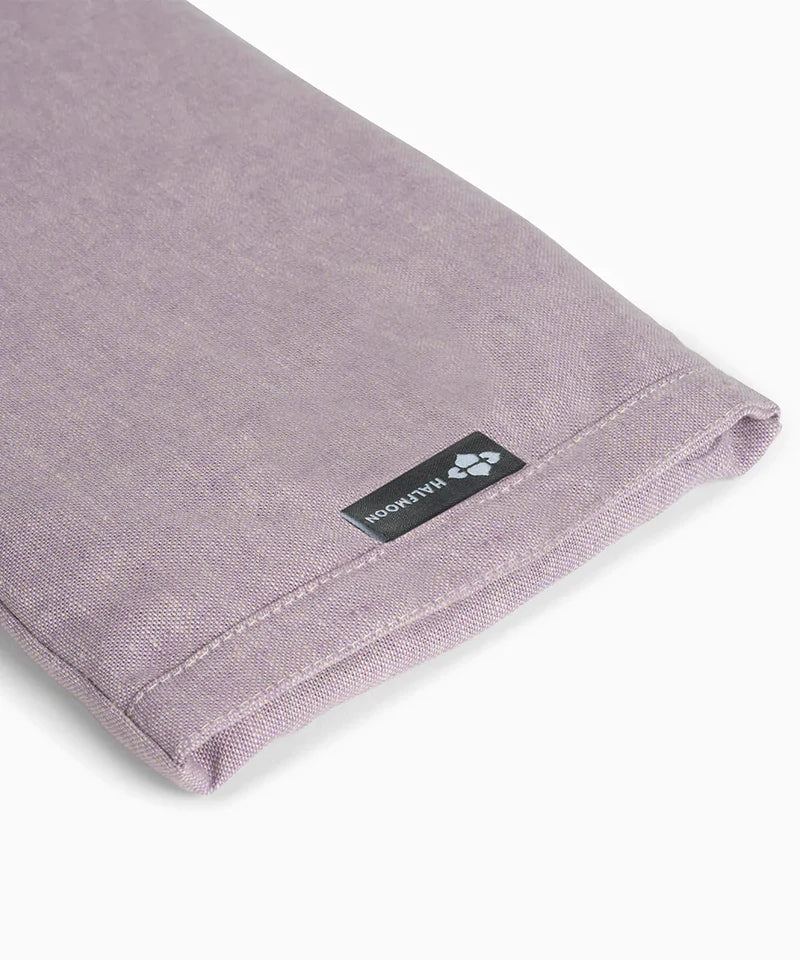 
                  
                    Close up of Iris coloured Linen - Hot Cold Therapy Pillow by Halfmoon Yoga, photographed on a white clean background.
                  
                
