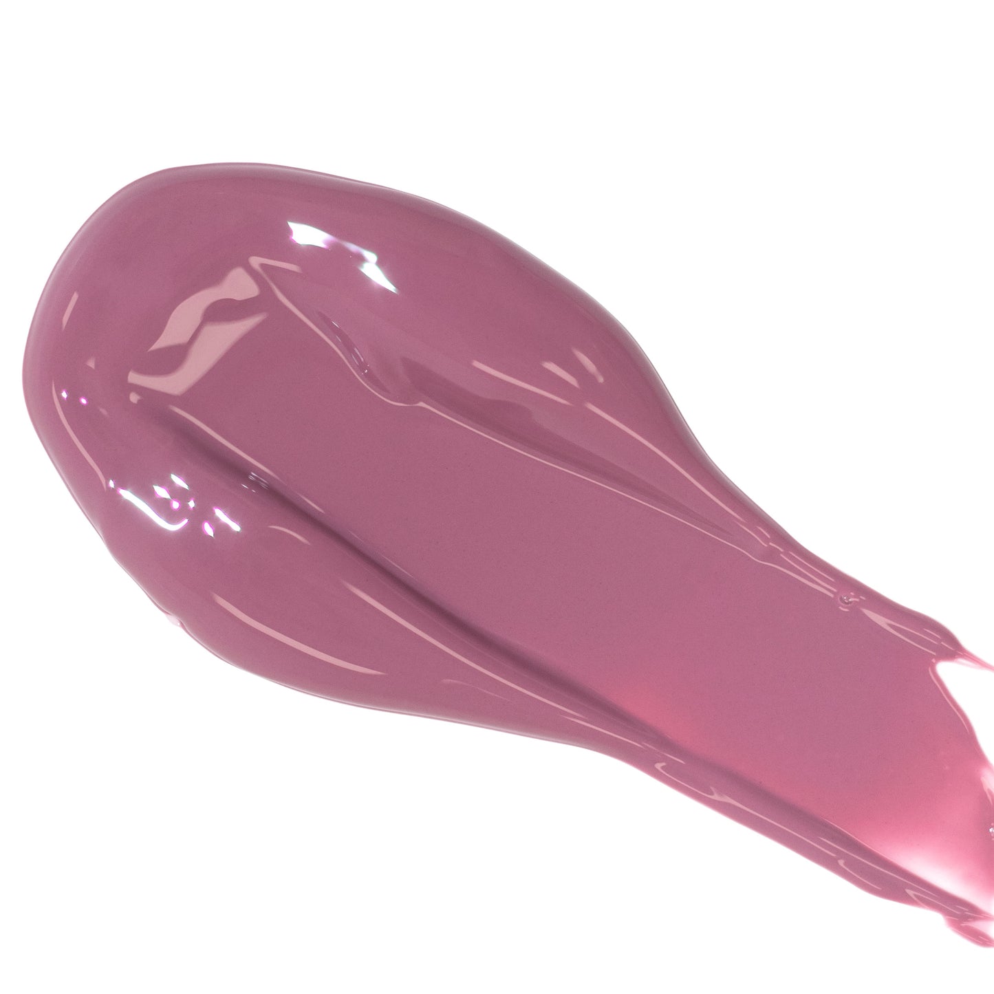 
                  
                    FitGlow Lip Serum - Joy - Creamy Rosy Mauve colour applied as a shiny smear of lip serum on a white background
                  
                
