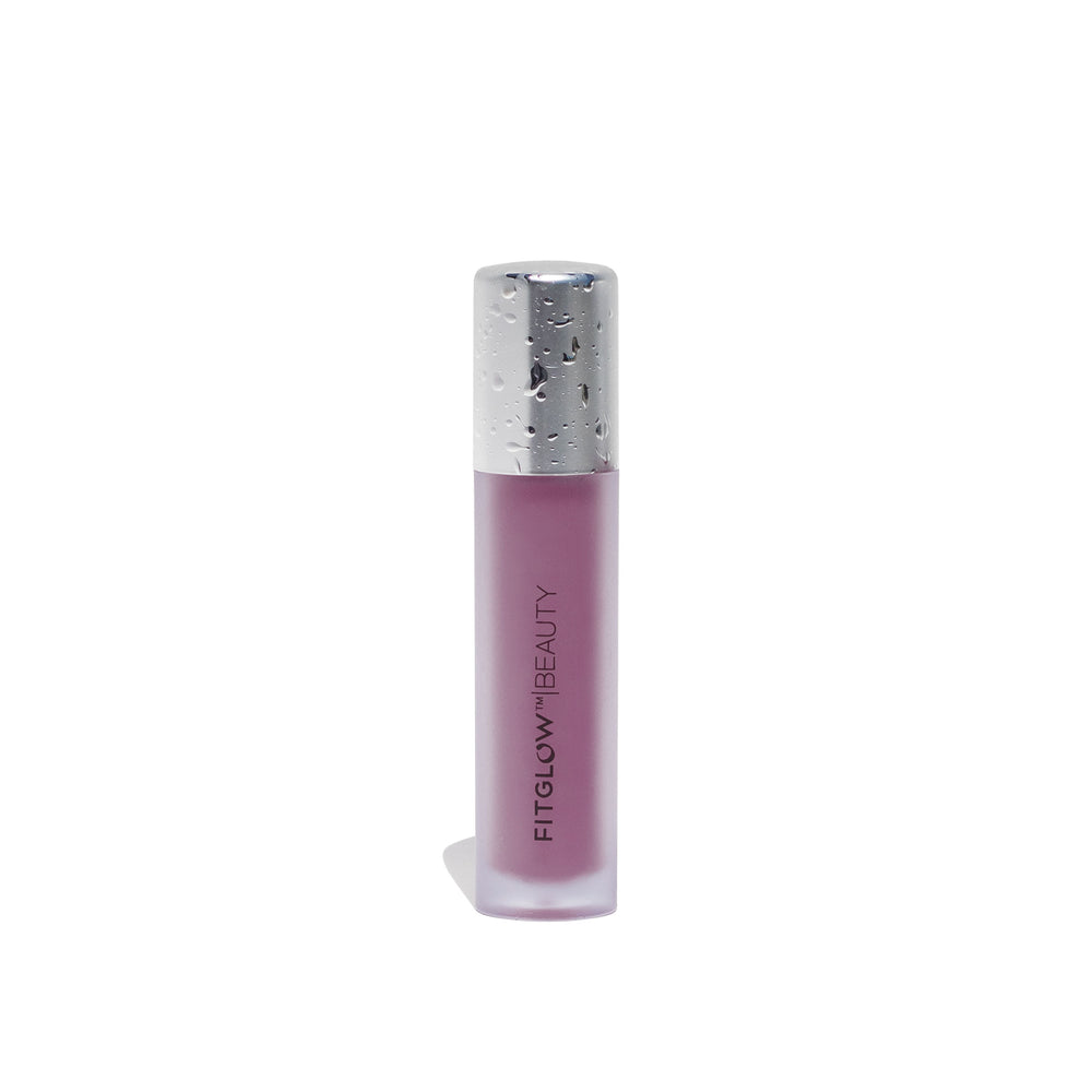 FitGlow Lip Serum - Joy - Creamy Rosy Mauve colour with white background