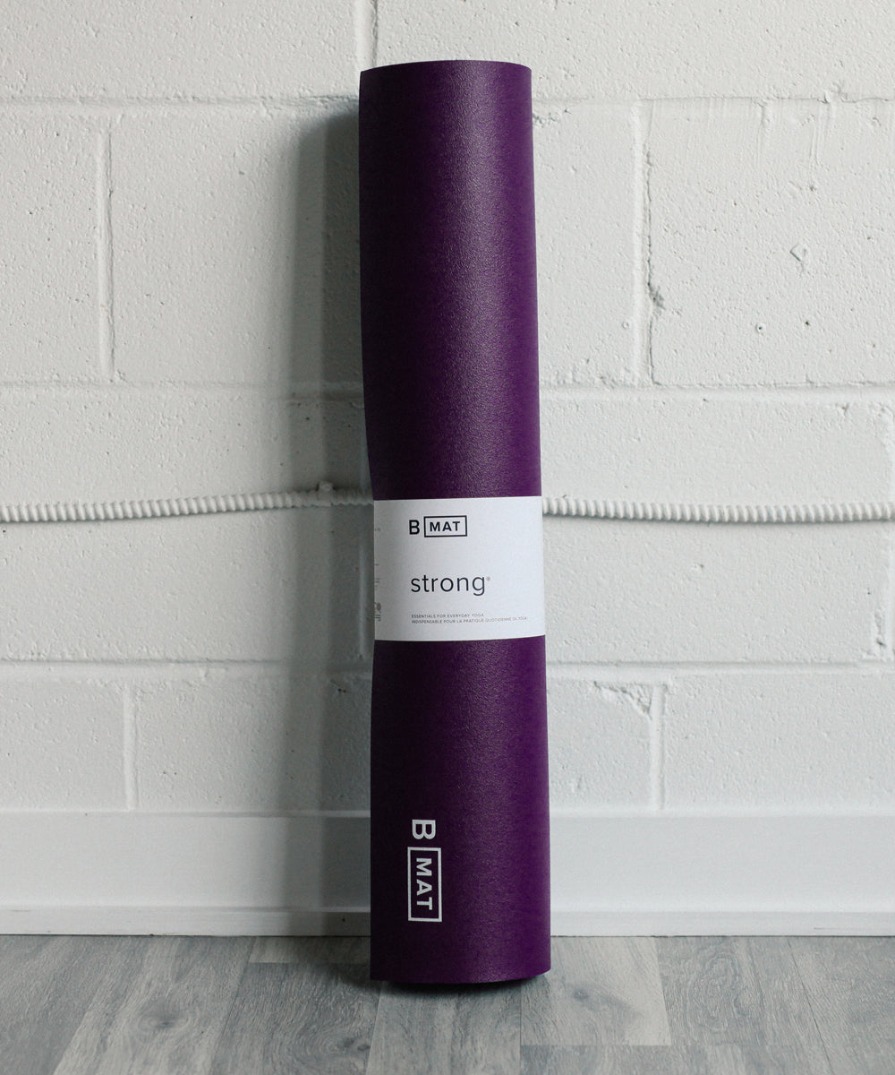 b, mat strong long 6mm yoga mat - grippy & thick – b, halfmoon CA