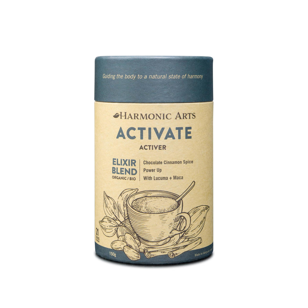Harmonic Arts - Activate Elixir - canister of elixir powder to make into a healing and balancing tea