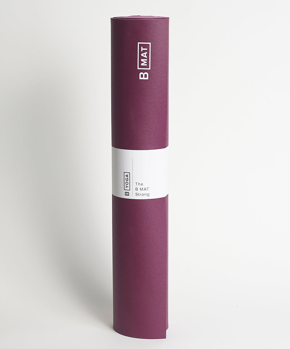 b, mat strong long 6mm yoga mat - grippy & thick – b, halfmoon EU